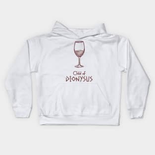 Child of Dionysus – Percy Jackson inspired design Kids Hoodie